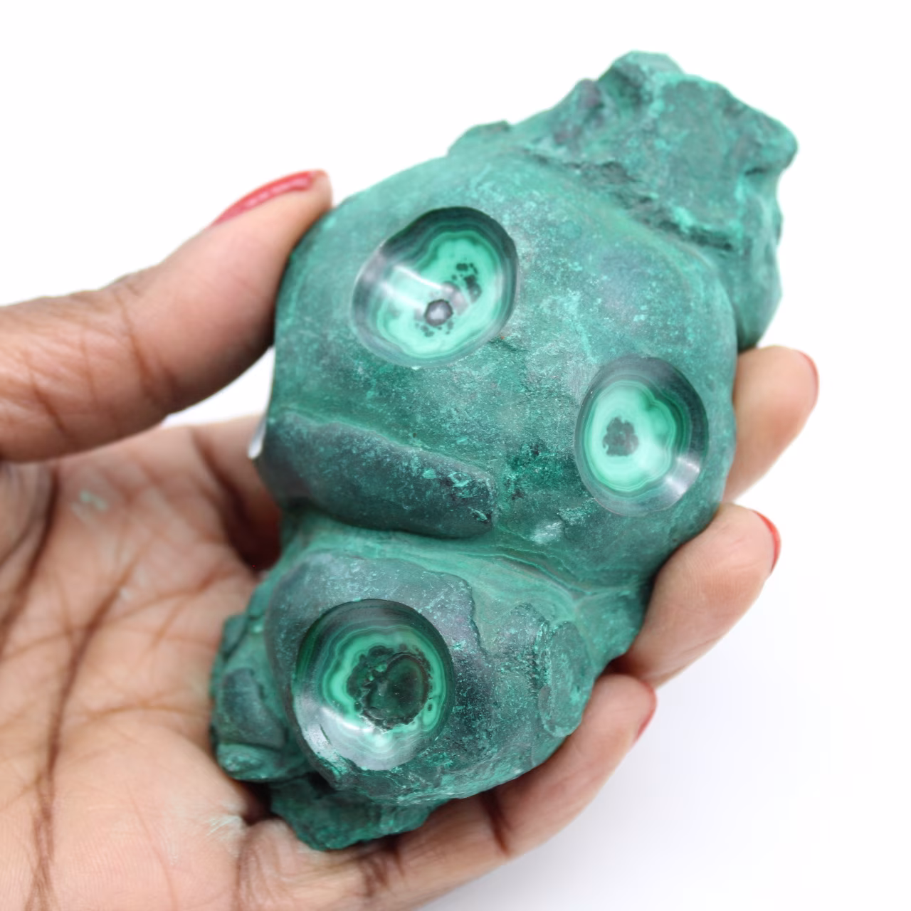 Pedra ornamental malaquita