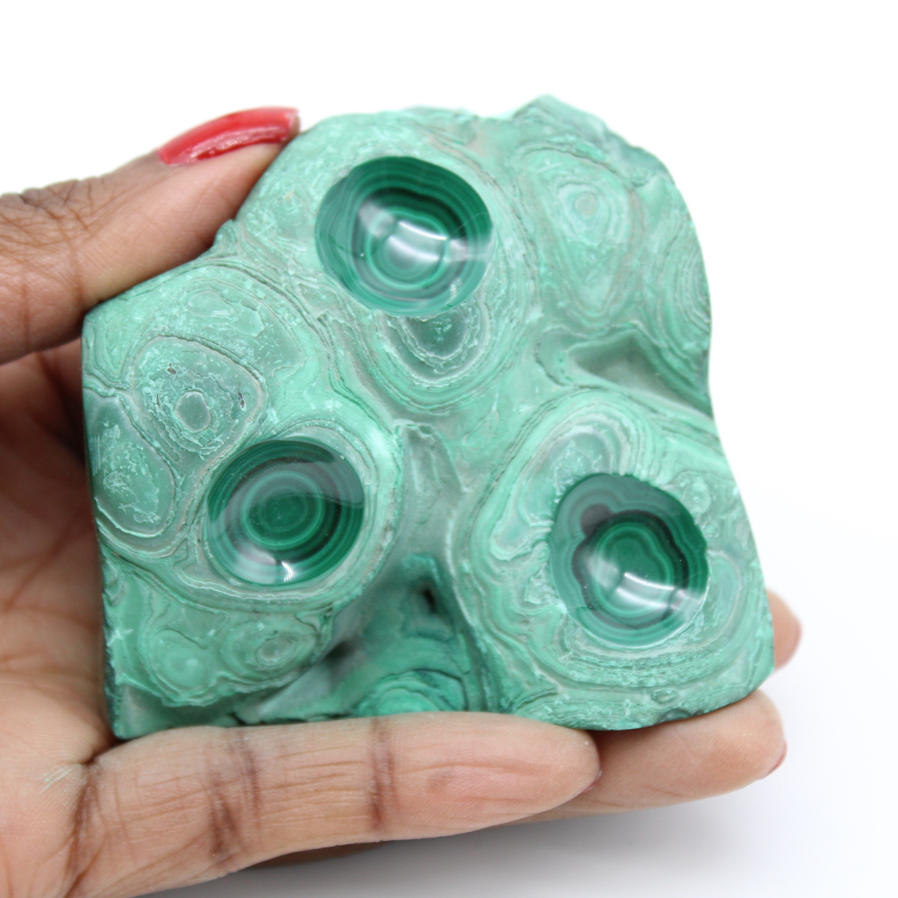 Pedra ornamental malaquita