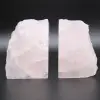 Suporte para livros quartzo rosa 2 peças - 0