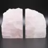 Suporte para livros quartzo rosa 2 peças - 0
