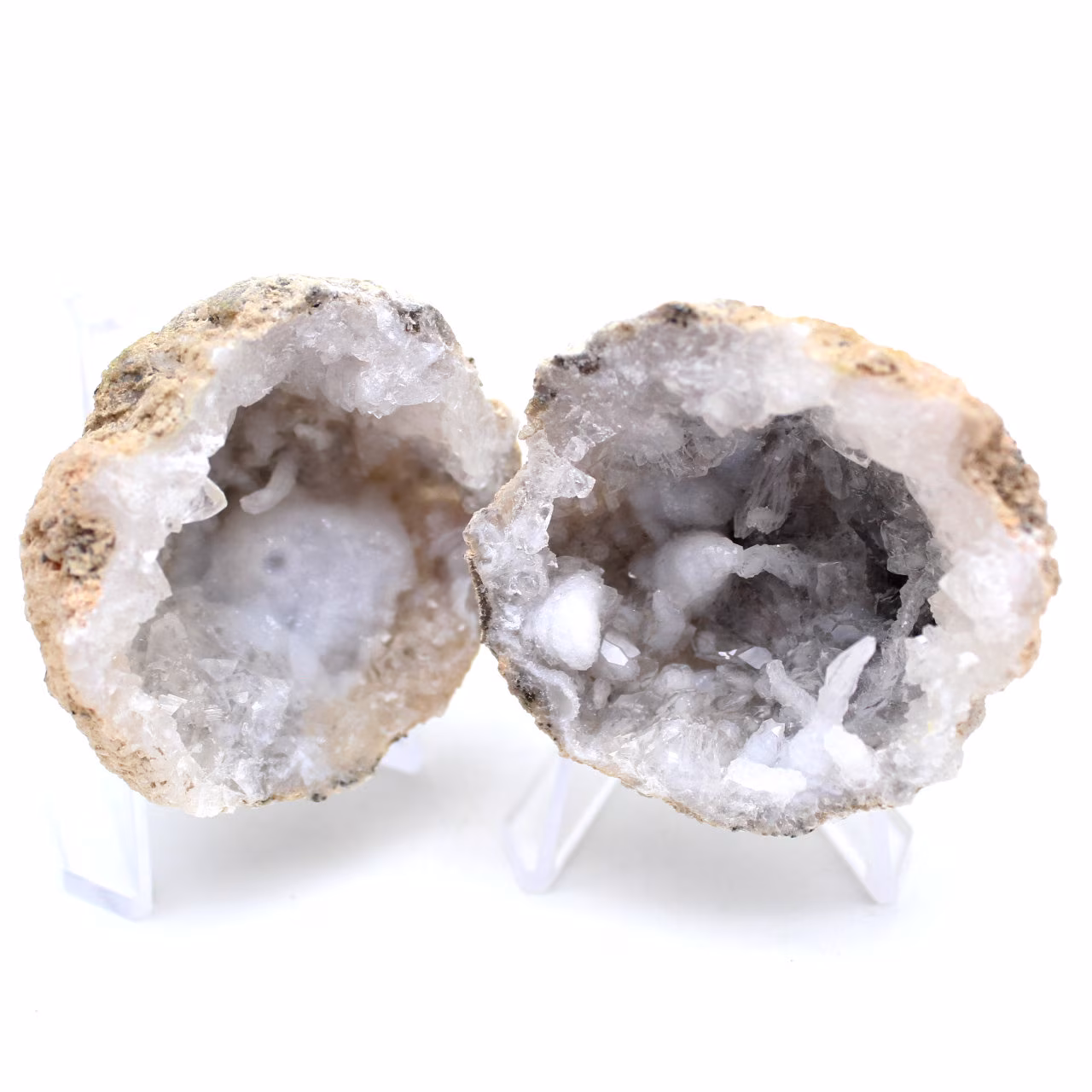Geodo de ágata de coco inteiro