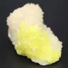Cristais de enxofre em calcita - 0