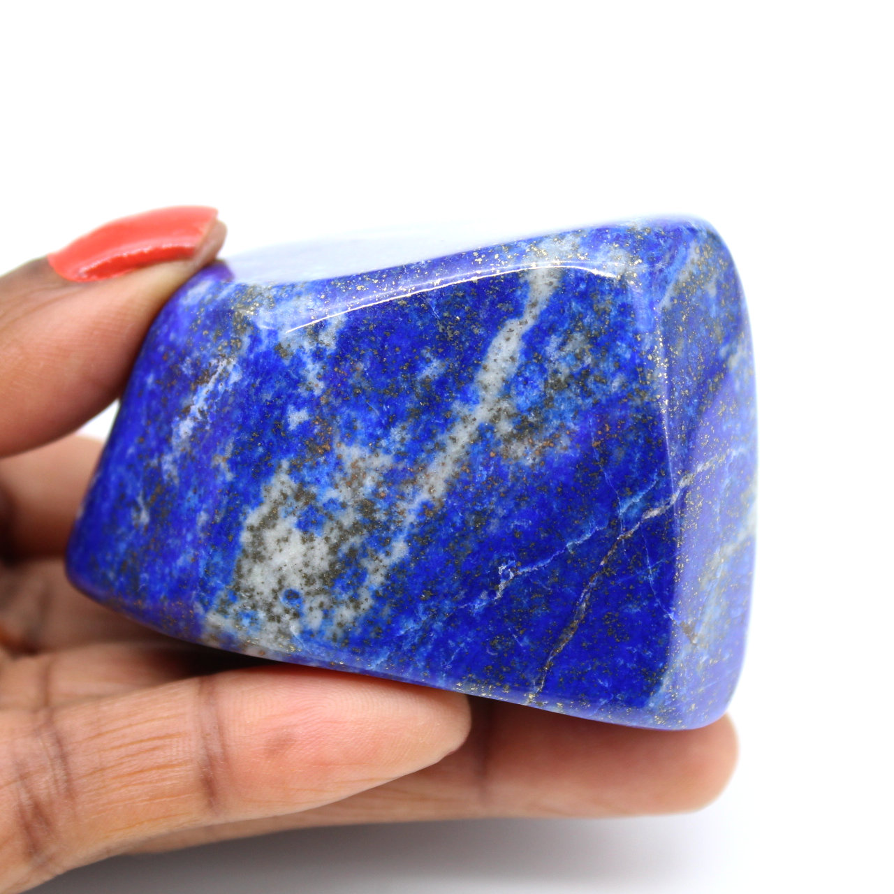 Vrije vorm in Lapis-lazuli