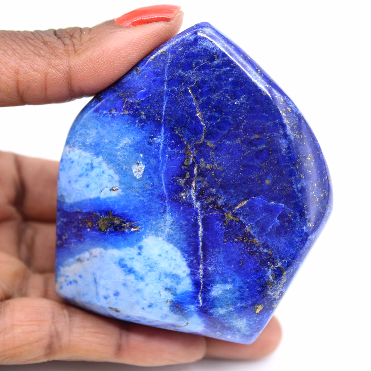 Gepolijste lapis lazuli voor decoratie