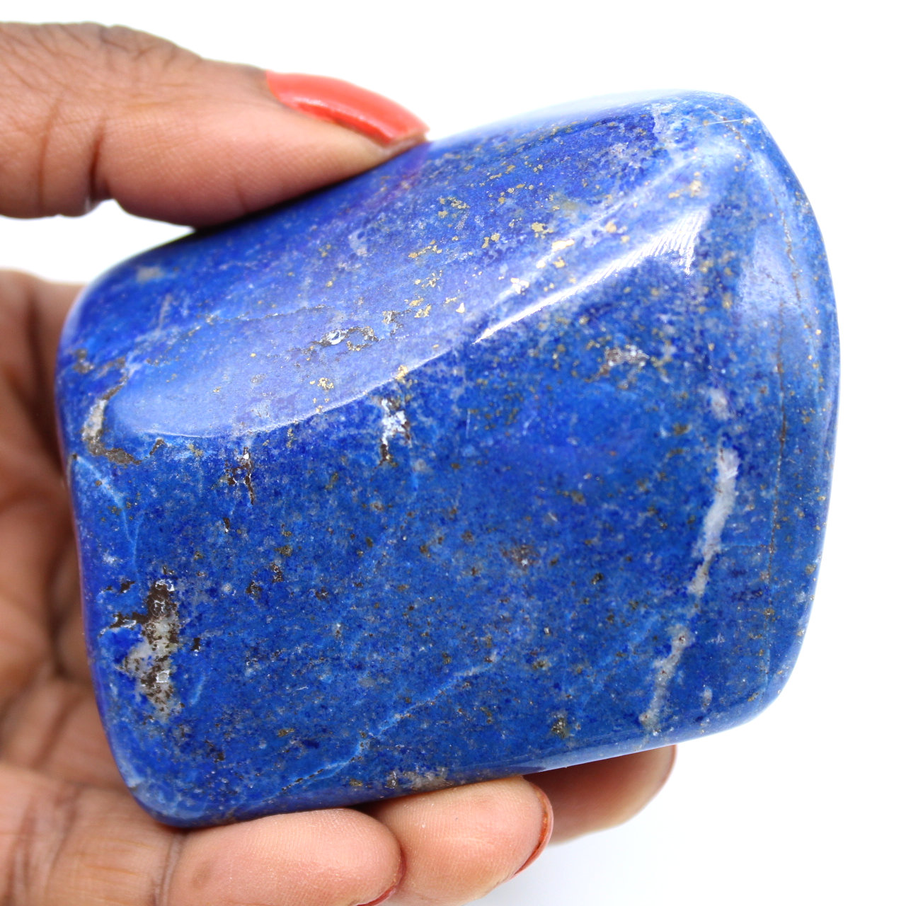 Gepolijste lapis lazuli siersteen