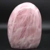 Bloco de quartzo rosa polido - 0