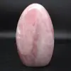 Bloco de quartzo rosa natural polido - 0