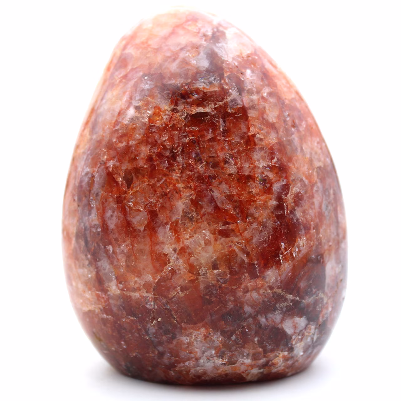 Pedra de Decoração de Quartzo Vermelho