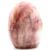 Pedra de quartzo hematoide polida - 0