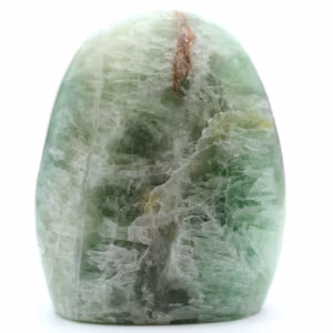 Pedra de decoração de fluorita verde