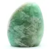 Pedra de fluorita verde de forma livre - 0