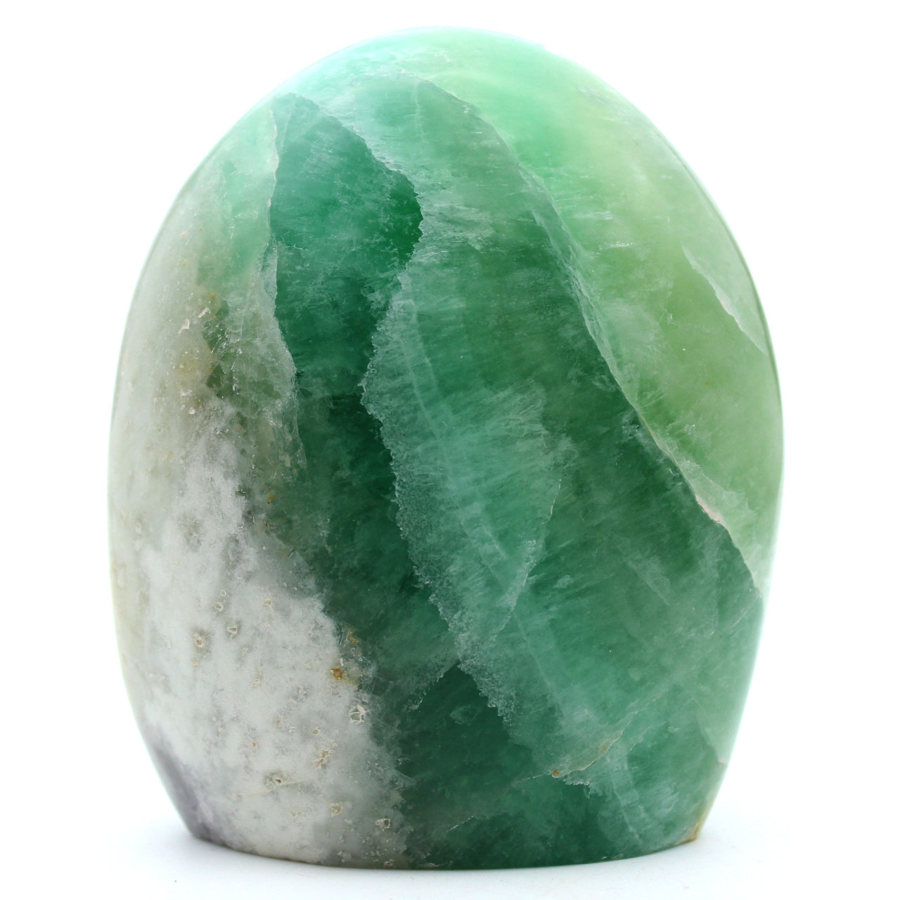 Fluorita verde natural colecionável