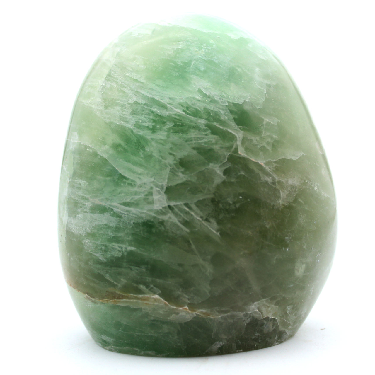 Pedra de fluorita verde natural