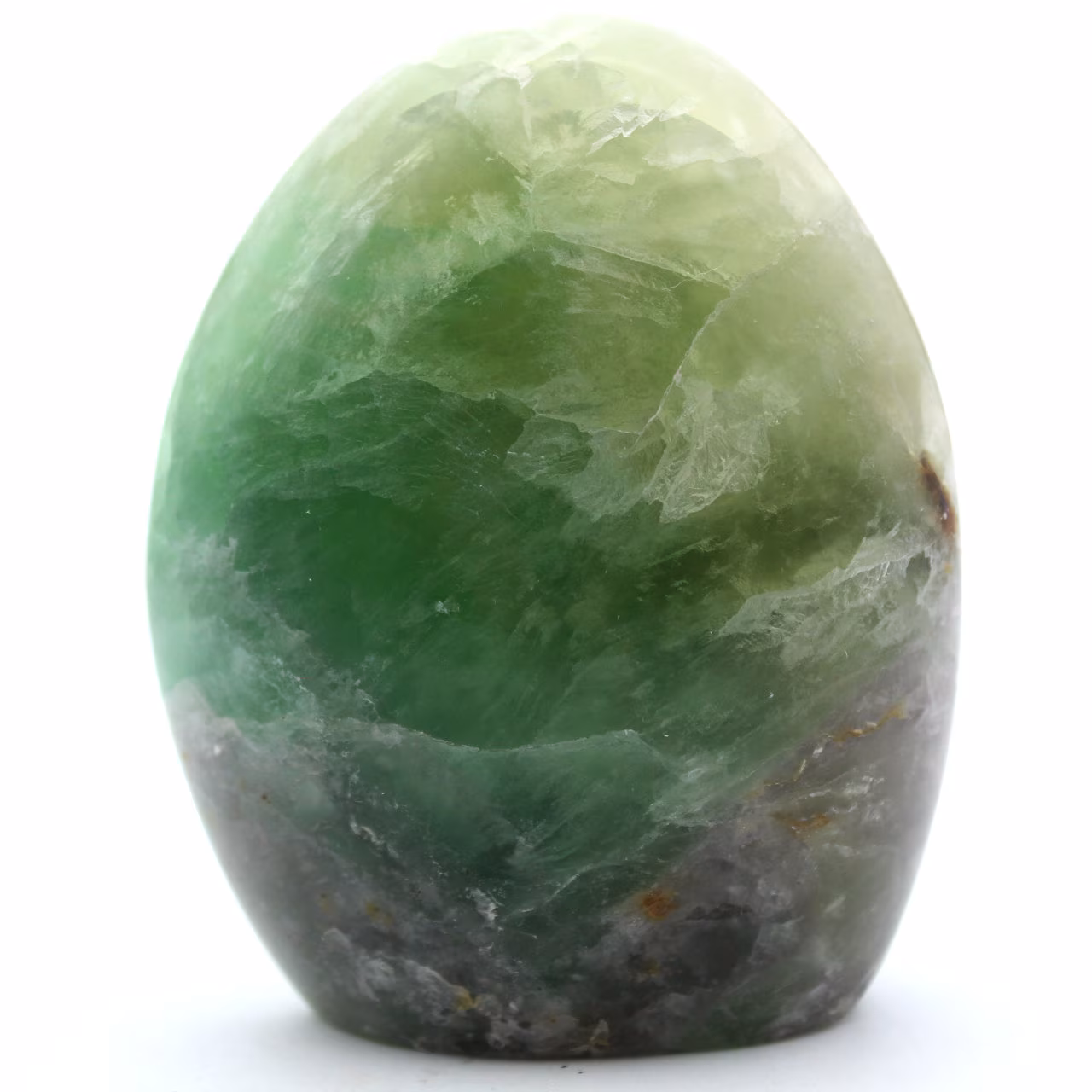 Pedra de fluorita verde natural
