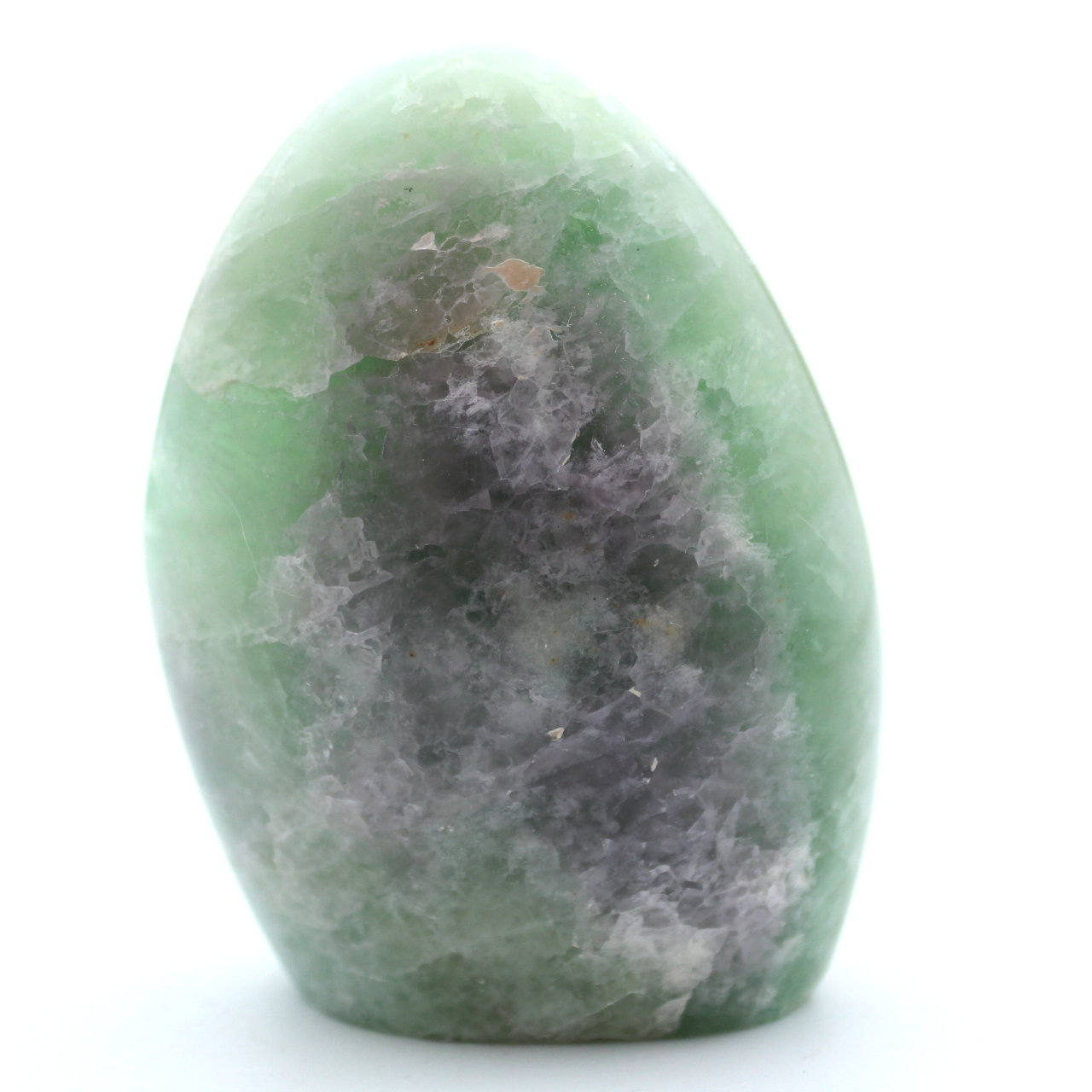 Fluorita verde natural para ornamento