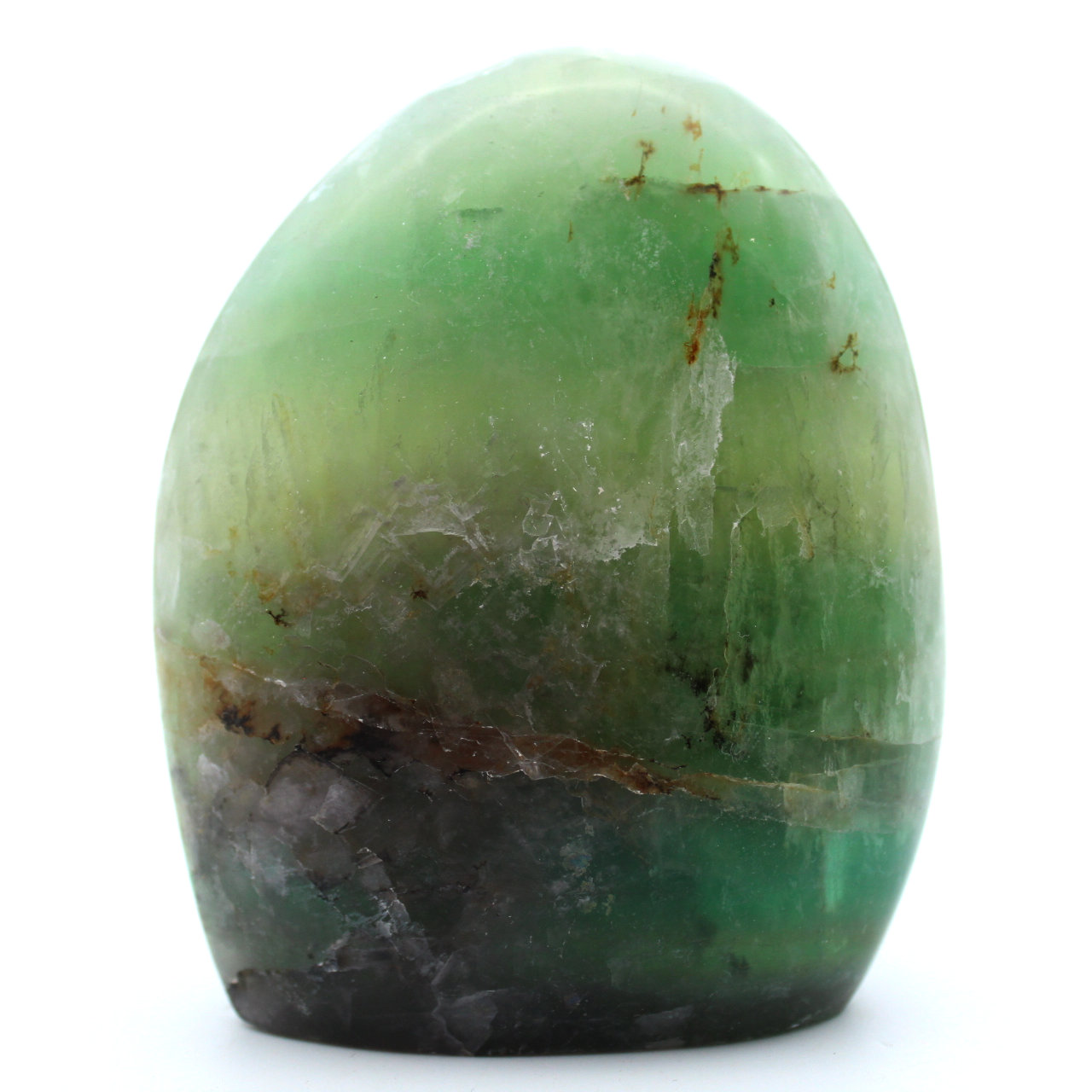 Pedra de fluorita verde natural