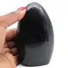 Pedra de turmalina negra natural - 0