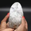 Pedra Polida de Inclusão de Turmalina - 1