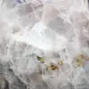 Pedra Polida de Inclusão de Turmalina - 8
