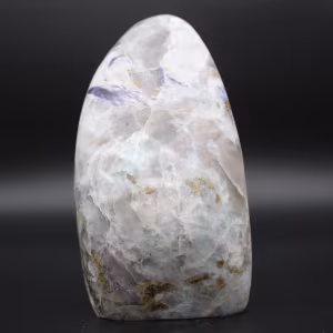 Pedra Polida de Inclusão de Turmalina