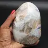 Pedra com inclusão de turmalina de Madagascar - 1