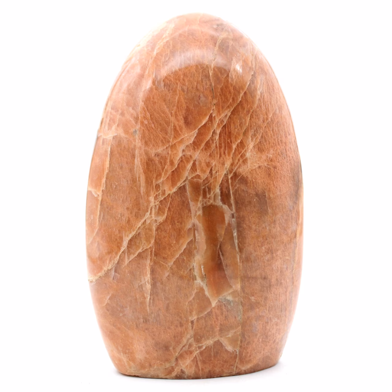 Decoração de pedra da lua rosa de microline