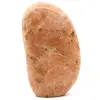 Pedra lunar de microlinhas rosa polida de Madagascar - 3