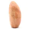 Pedra lunar rosa de microline natural - 2