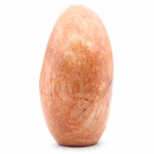 Pedra lunar rosa de microline natural