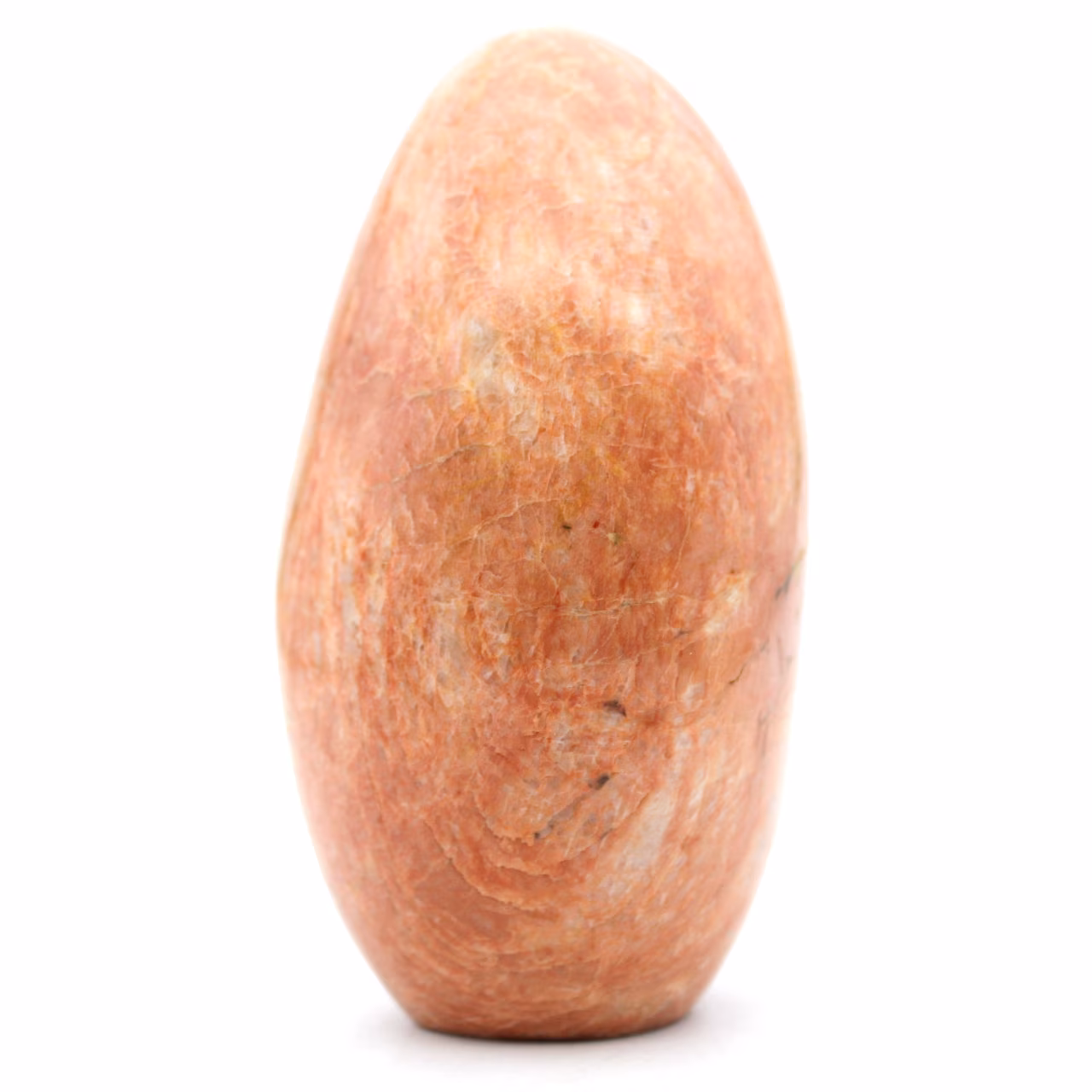 Pedra lunar rosa de microline natural