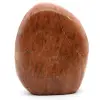 Pedra da lua rosa de microline de forma polida - 0