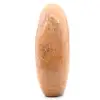 Bloco de pedra lunar rosa de microline natural polido - 4