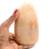 Decoração de pedra da lua rosa de microline - 1