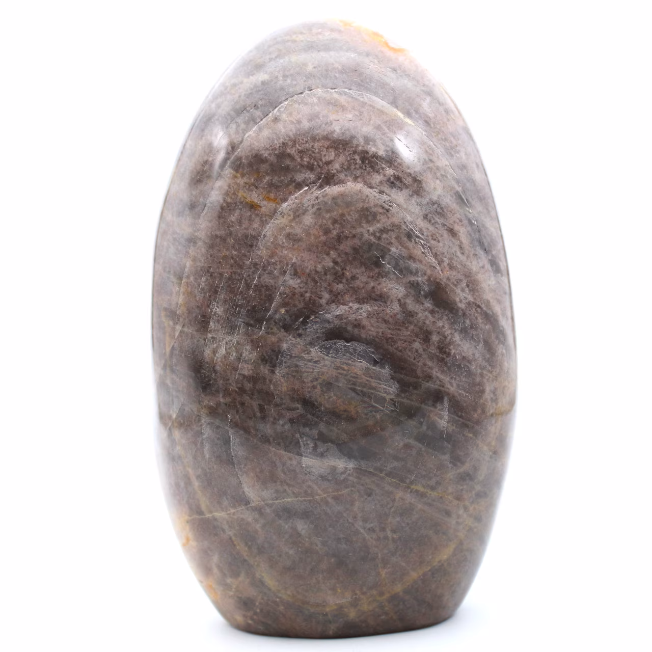 Microlinha de pedra da lua preta de forma livre