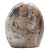 Pedra lunar preta de microline natural - 0