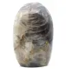 Pedra lunar preta de microline natural - 0