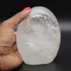 Pedra ornamental de cristal de rocha de quartzo de Madagascar - 1