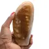 Pedra ornamental de mel de calcita de Madagascar - 1