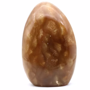 Calcita de mel natural para enfeite