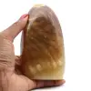 Pedra de calcita mel polida - 1