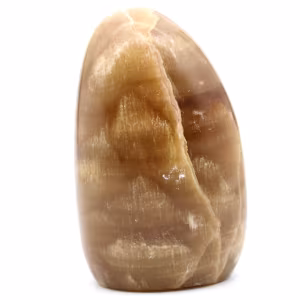 Pedra ornamental de mel de calcita de Madagascar