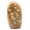 Bloco de calcita mel natural polido - 0