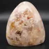 Pedra de flor de ágata de forma livre - 0