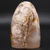 Pedra de ágata de flor natural - 0