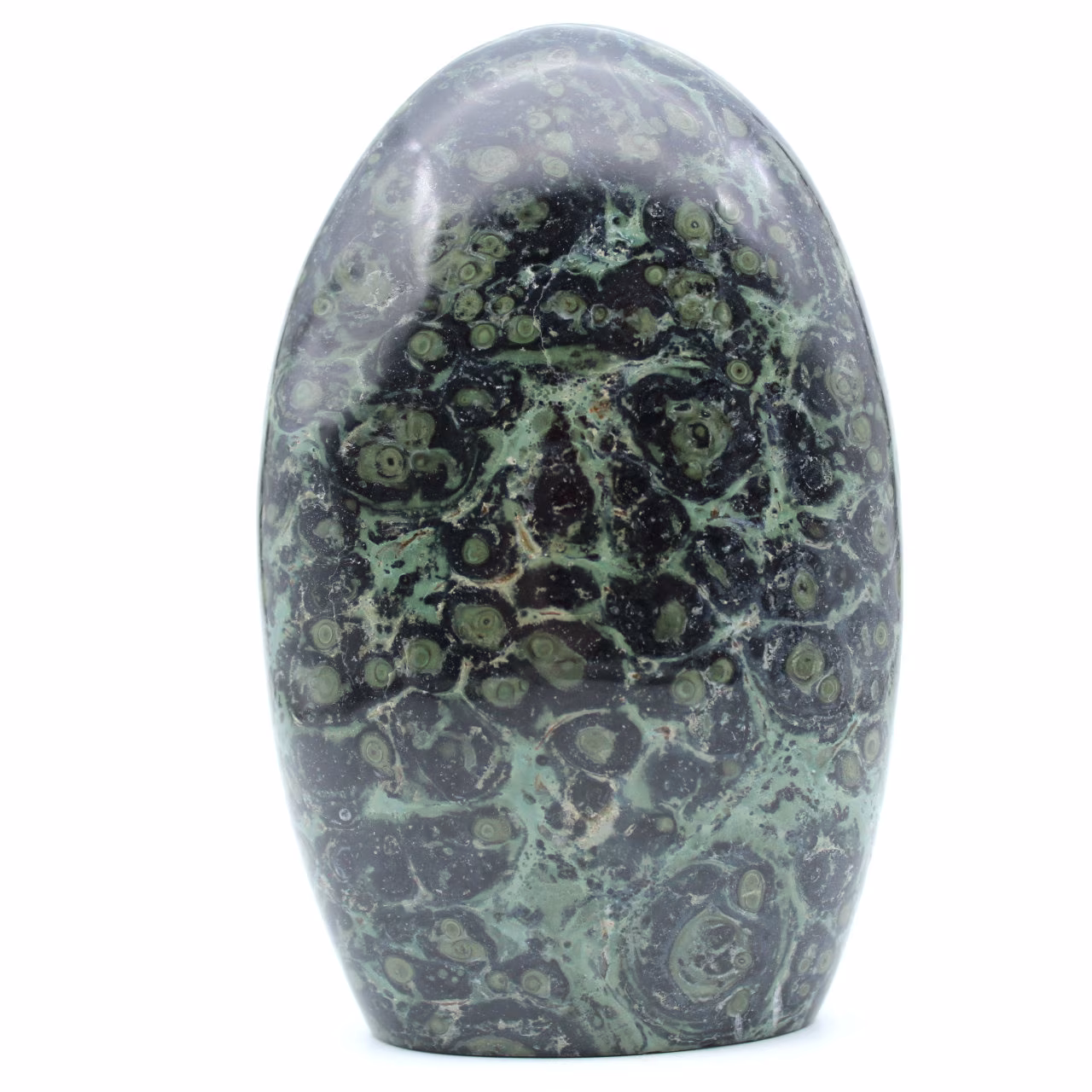 Pedra de jaspe kambamba polida