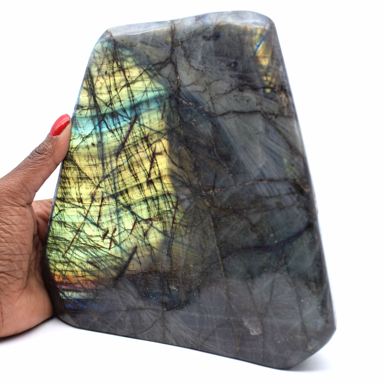 Pedra Labradorite Polida Polida