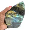 Pedra ornamental de labradorita polida de Madagascar - 0