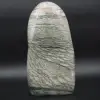 Pedra de Jasper com Fita Cinza Natural - 1