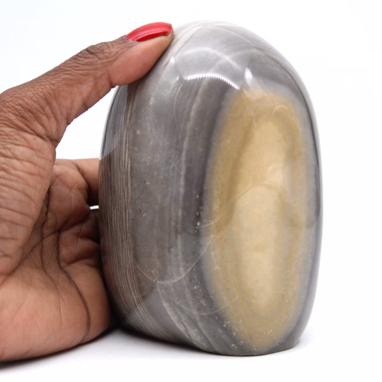 Pedra Jasper Cinza Natural