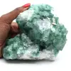Cristais cúbicos naturais de fluorita de Madagascar - 0